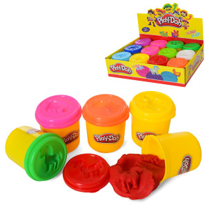 Пластилин Play-Doh MK 3429, крышка-формочка, ароматизированный, 120г