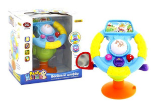 Игрушка детская Play Smart 7298 Веселый шофёр, музыкальная, на присоске