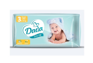 Подгузники Dada Extra Soft midi №3 (4-9 кг), 50шт