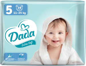 Подгузники Dada Extra Soft junior №5 (11-25 кг), 39шт.