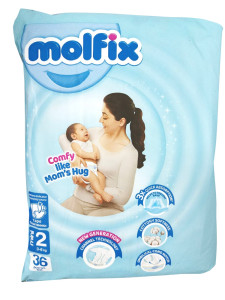 Подгузники Molfix Comfort Mini №2 (3-6кг) 36шт.