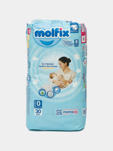 Подгузники Molfix Comfort Newborn №0, 30шт.