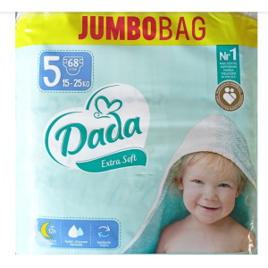 Подгузники Dada Extra Soft junior №5 (15-25 кг) 68шт.