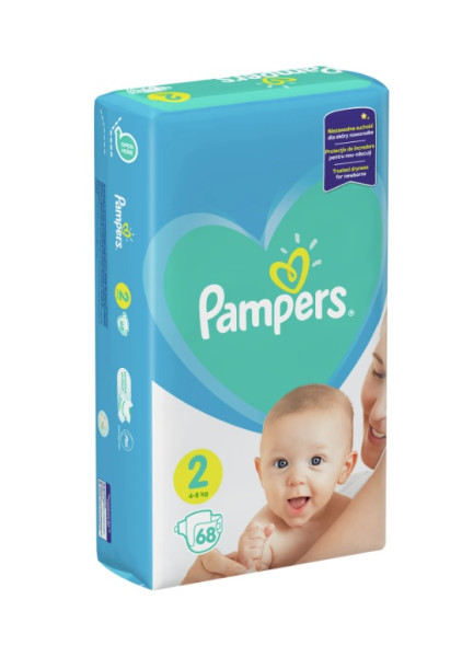 Подгузники Pampers Active Baby №2 (4-8кг) 68шт.