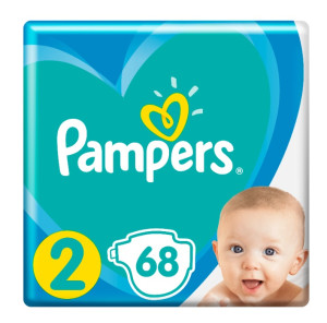Подгузники Pampers Active Baby №2 (4-8кг) 68шт.