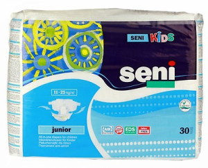 Подгузники Seni Kids Junior (11-20кг), детские, 30шт