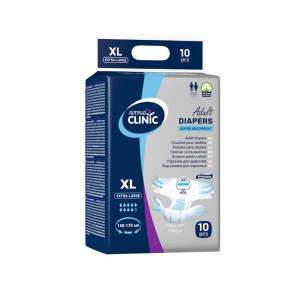 Подгузники для взрослых Clinic Normal XL (130-170см), 10шт