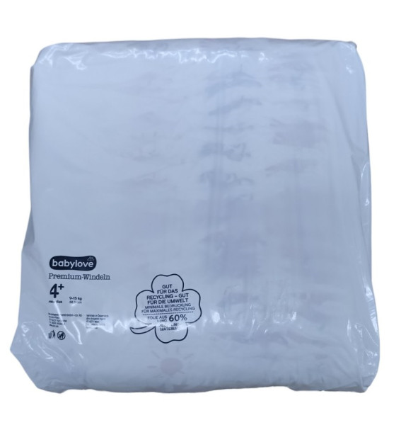 Подгузники DM BabyLove Premium №4+ (9-15 кг) 38шт.