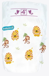 Подгузники DM BabyLove Premium №4+ (9-15 кг) 38шт.
