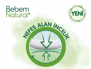 Подгузники Bebem Natural Midi №3 (4-9кг), 56шт