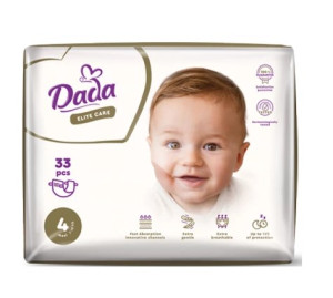 Подгузники Dada Elite Care Maxi №4 (7-18 кг) 33шт