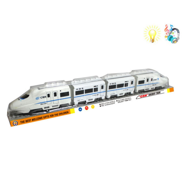 Поезд-электричка 47838, с музыкой и светом, ездит