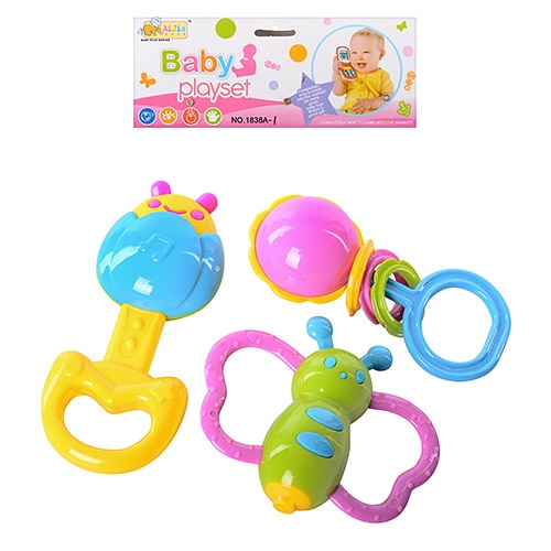 Погремушки 1838 C1, 3 штуки