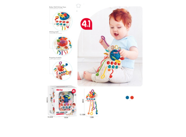 Игрушка развивающая Pop it, 4в1