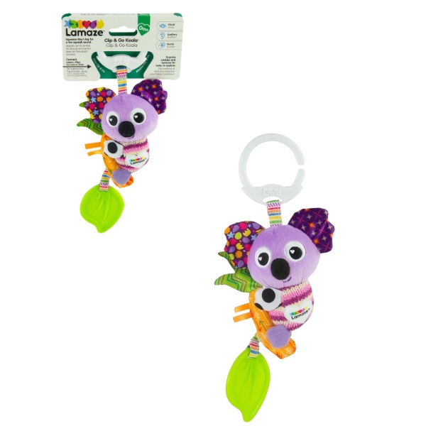 Игрушка - подвеска Tomy Toomies Медвежонок Коала Уалла-Уалла