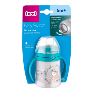 Поильник Canpol Babies Lovi Indian Summer, ручки, силиконовый носик, 6м+, 150мл