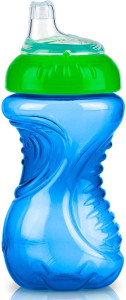 Поильник Nuby, силиконовый носик, 6м+, 300мл