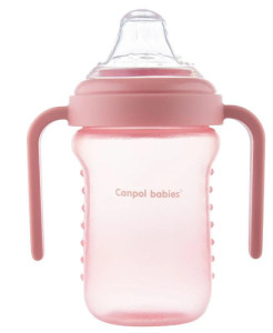 Поильник-непроливайка Canpol babies, силиконовый носик, 9м+, 220мл