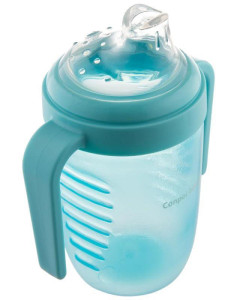 Поильник-непроливайка Canpol babies, силиконовый носик, 9м+, 220мл