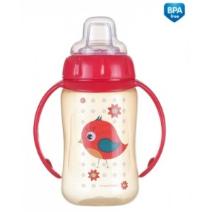 Поильник Canpol babies Cute Animals, с силиконовым носиком и ручками, 320 мл