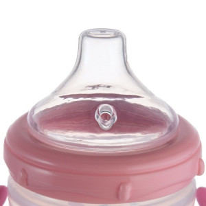 Поильник Canpol babies Веселая семейка, с силиконовым носиком и ручками, 180мл