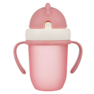Поильник детский Canpol babies Matt Pastels, с трубочкой и ручками, 210мл
