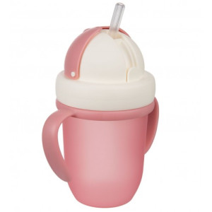 Поильник детский Canpol babies Matt Pastels, с трубочкой и ручками, 210мл