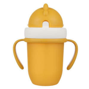 Поильник детский Canpol babies Matt Pastels, с трубочкой и ручками, 210мл