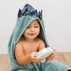 Полотенце-уголок махровое Baby Ono, 3D-элементы, 100х100см