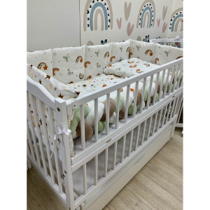 Комплект постельный Twins Rainbow, хлопок, 7 элементов