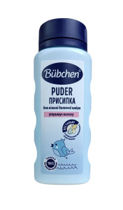 Присыпка детская Bübchen (Бюбхен), с кукурузным крахмалом и маслом жожоба, 80 гр.