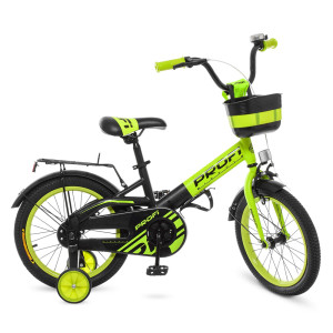 Велосипед двухколесный PROF1 KIDS Original W18115, с корзинкой, 18 дюймов