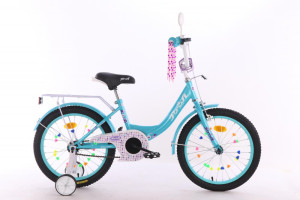 Велосипед двухколесный PROF1 KIDS Princess XD181, 18 дюймов