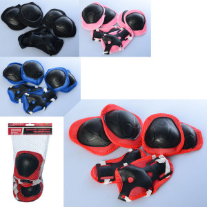 Комплект защиты PROFI MS 0336-1: на колени, локти и запястья