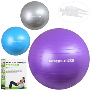 Мяч для фитнеса PROFI MS 1578, фитбол, резина, 85 см