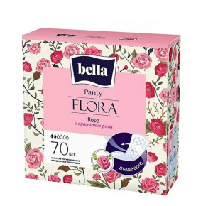 Прокладки ежедневные Bella Panty Flora роза, 70шт