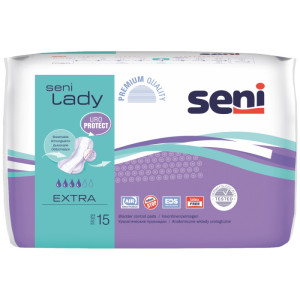 Прокладки урологические Seni Lady Extra, 4 капли, 15шт