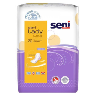 Прокладки урологические Seni Lady Mini, 2 капли, 20шт