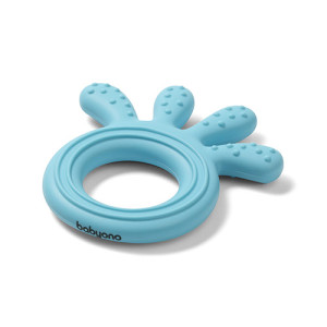 Прорезыватель BabyOno Octopus, силиконовый
