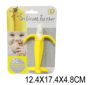 Прорезыватель Silicone Teether Банан/Морковка