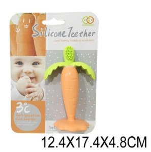 Прорезыватель Silicone Teether Банан/Морковка