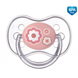 Пустышка симметричная Canpol babies Newborn Baby, силикон, 0m+, категория А, 1шт.
