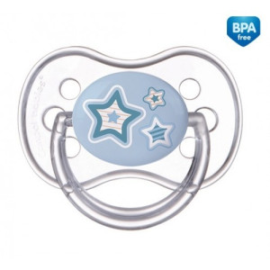 Пустышка симметричная Canpol babies Newborn Baby, силикон, 6-18m, категория B, 1шт.
