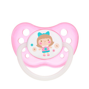 Пустышка анатомическая Canpol babies Toys, латекс, 18m+, 1шт