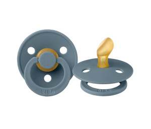 Пустышка анатомическая Bibs Colour, латекс, 6-18 м