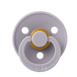 Пустышка симметричная Bibs Colour, латекс, 0-6 м