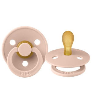 Пустышка симметричная Bibs Colour, латекс, 6-36 м