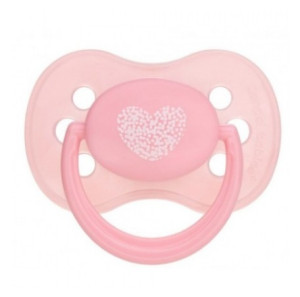 Пустышка симметричная Canpol babies Pastelove, силикон, 6-18m, 1шт