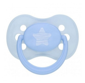 Пустышка симметричная Canpol babies Pastelove, силикон, 6-18m, 1шт