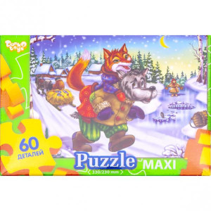 Пазл детский Puzzle Maxi 60 элементов Mx60-05-01, 330х230мм